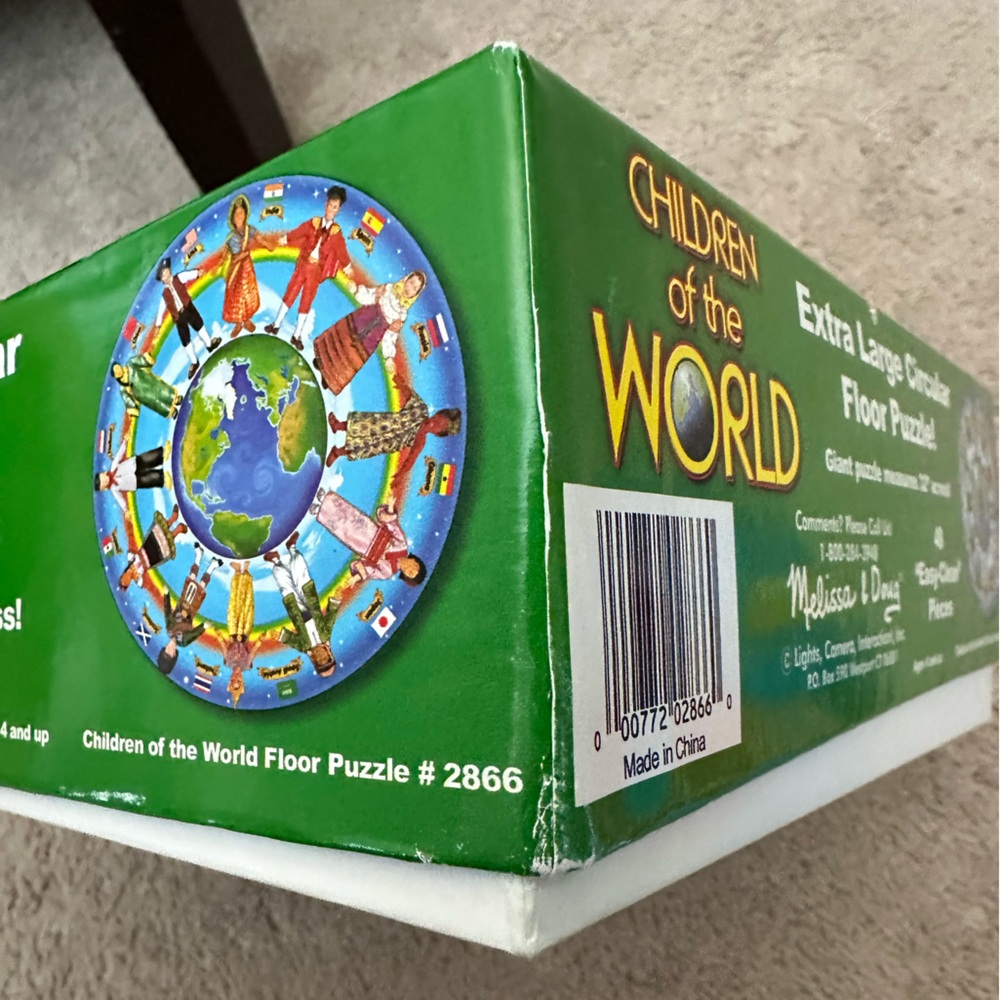 Melissa & Doug Vibrant Circular Floor Puzzle - Picture 6 of 8